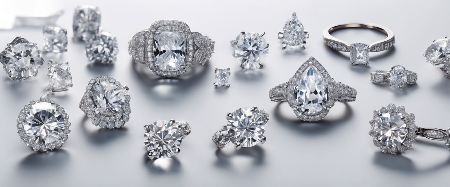 Cubic Zirconia Jewelry Collection 2