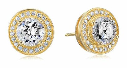 Amazon Essentials Halo Stud Earrings