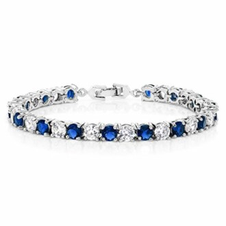 Gem Stone King Tennis Bracelet